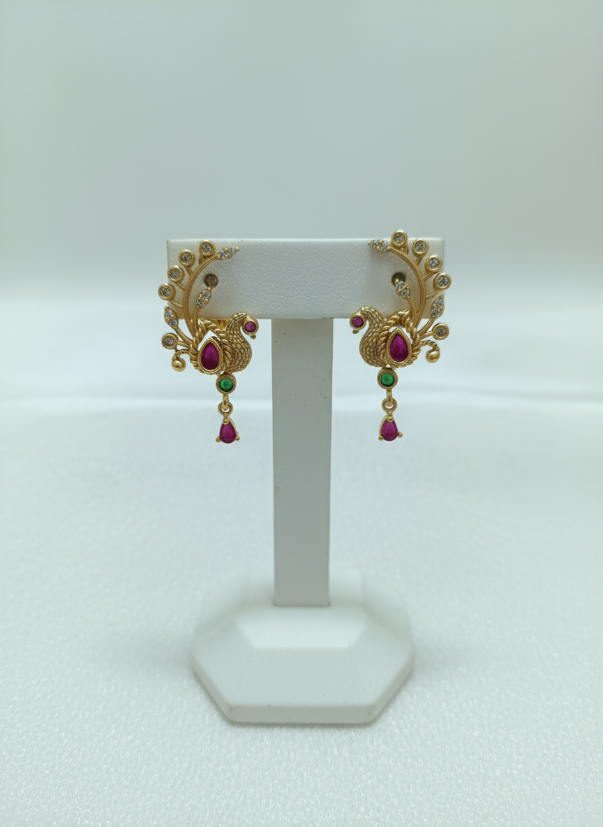 Peacock Earring Set