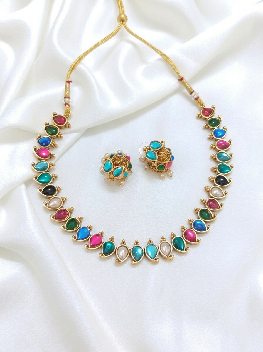 Low Budget Mango Necklace Set