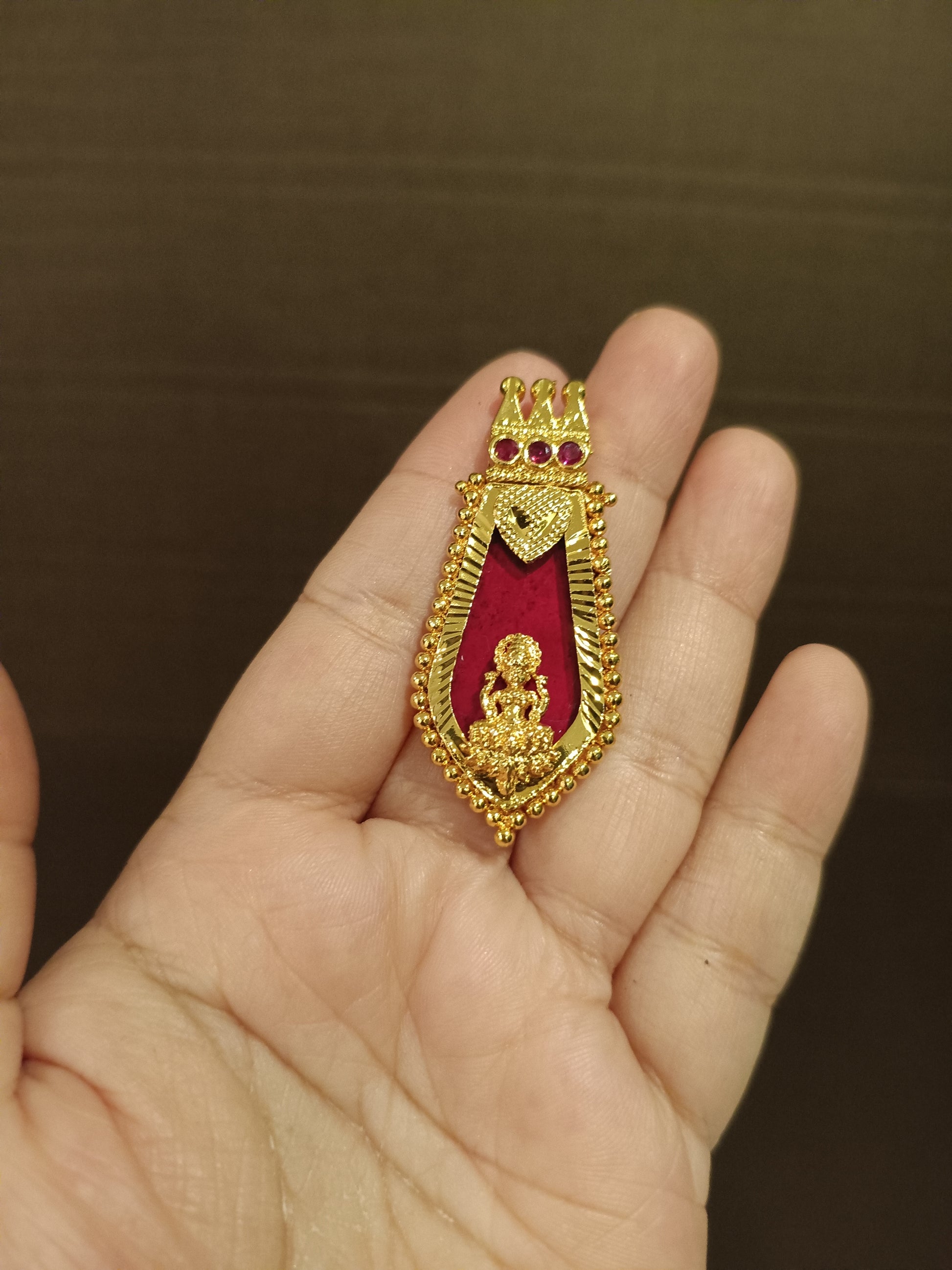 Micro Polish Lakshmi Nagapadam Pendant