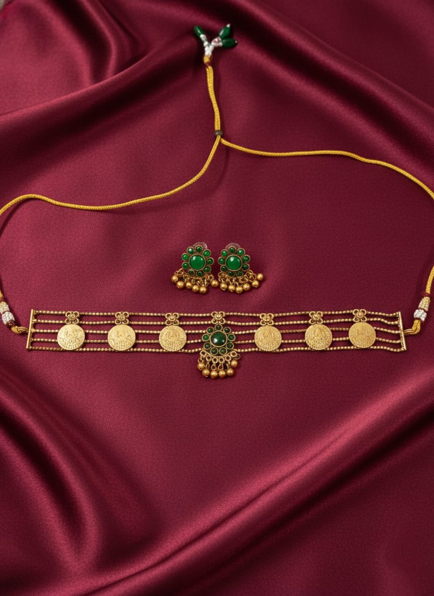 Palakka Coin Choker Set V1