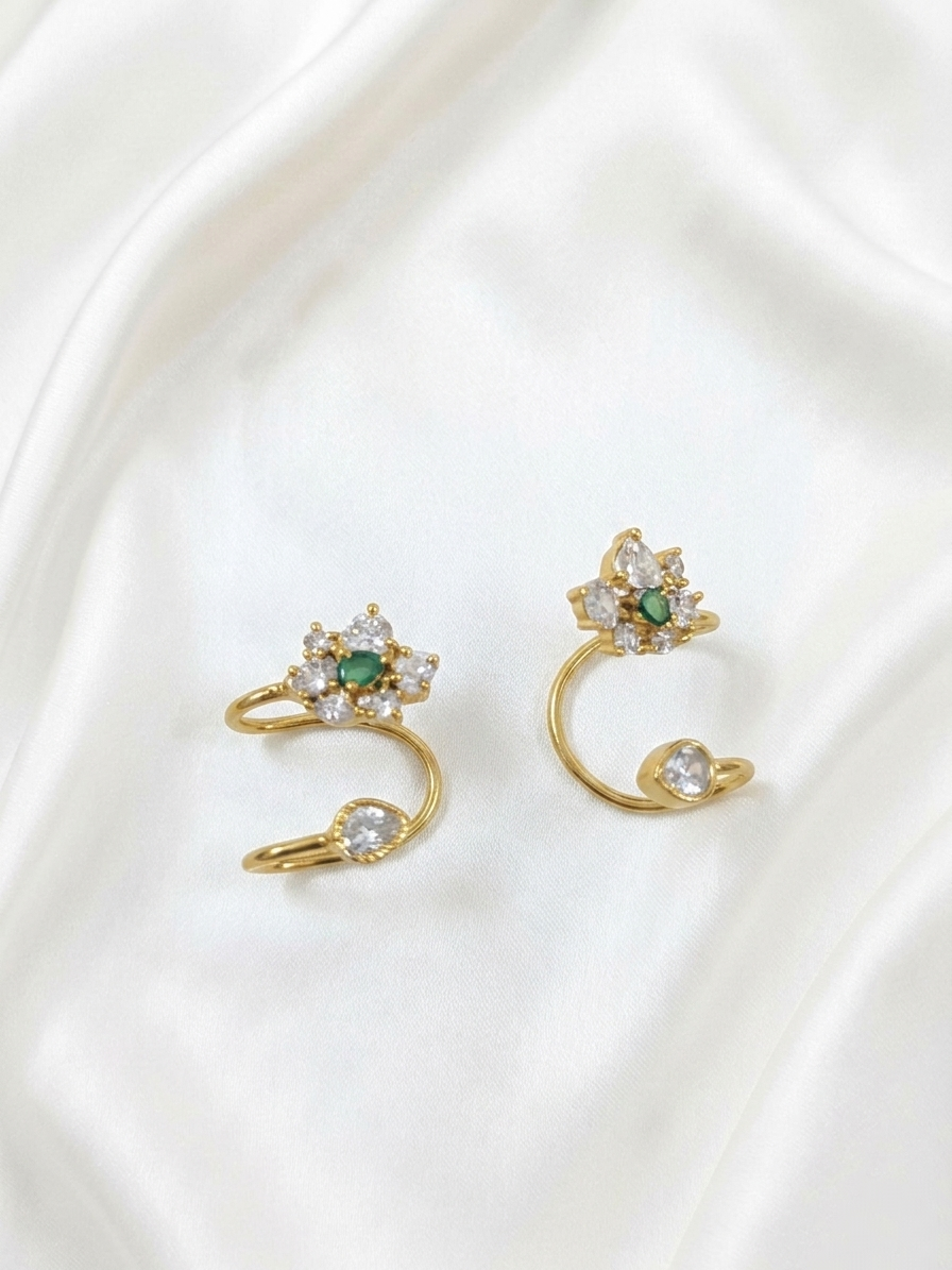 Floral Bugadi Earring