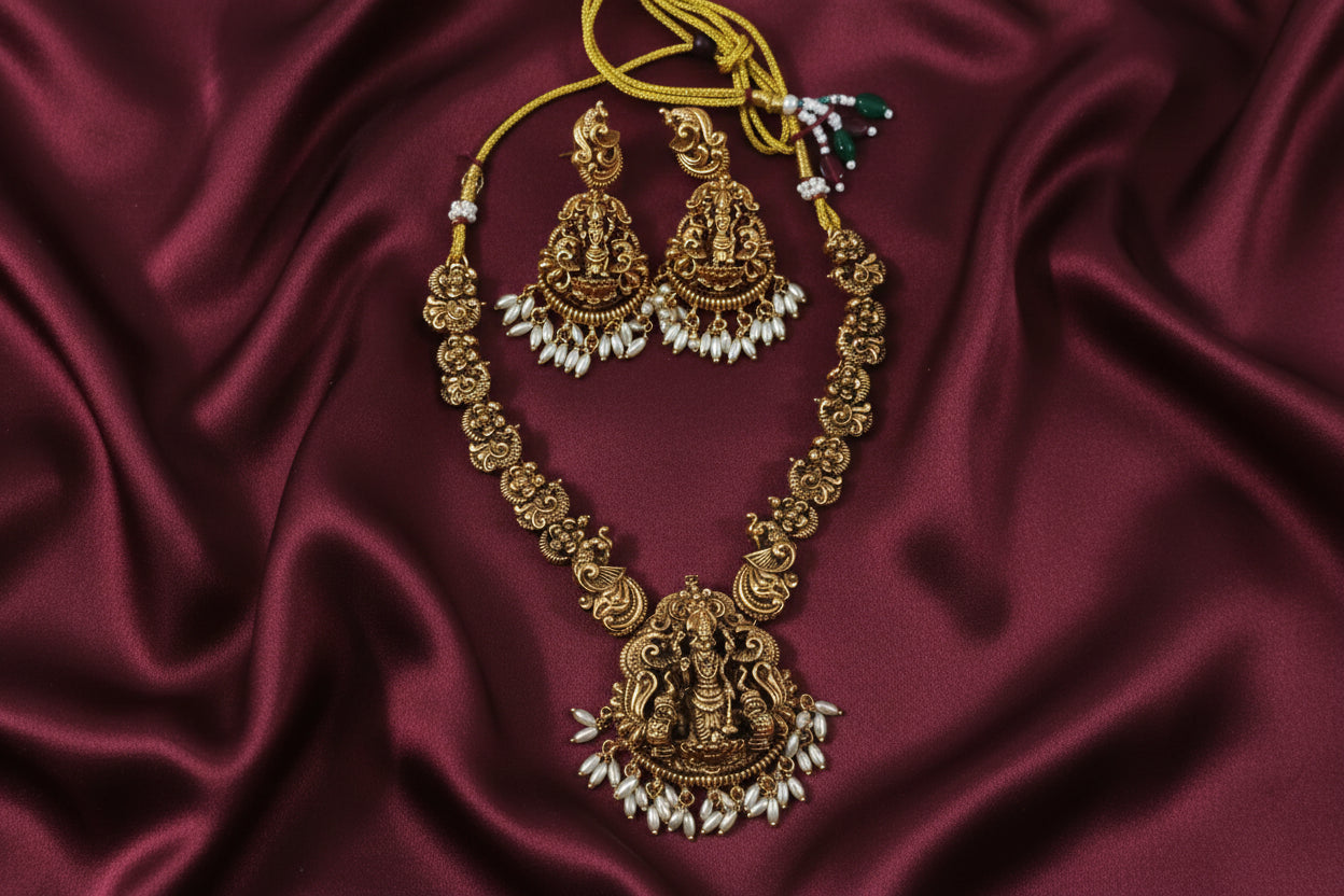 Nagas Lakshmi Necklace Set V1