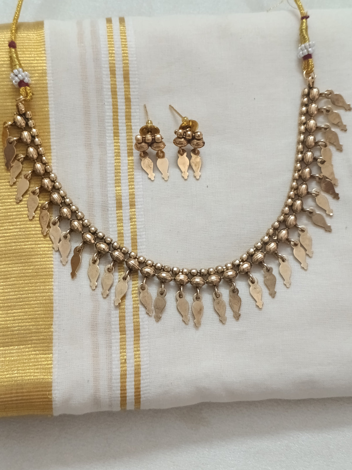 Matte Finish Elakathali Choker Set V33
