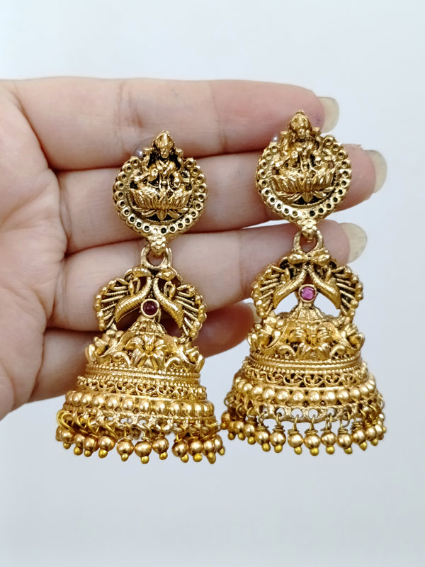 Lakshmi Jhumka Earring V10