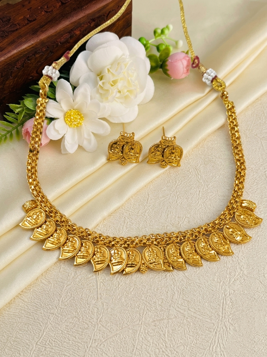 Lakshmi Manga Necklace Set V2