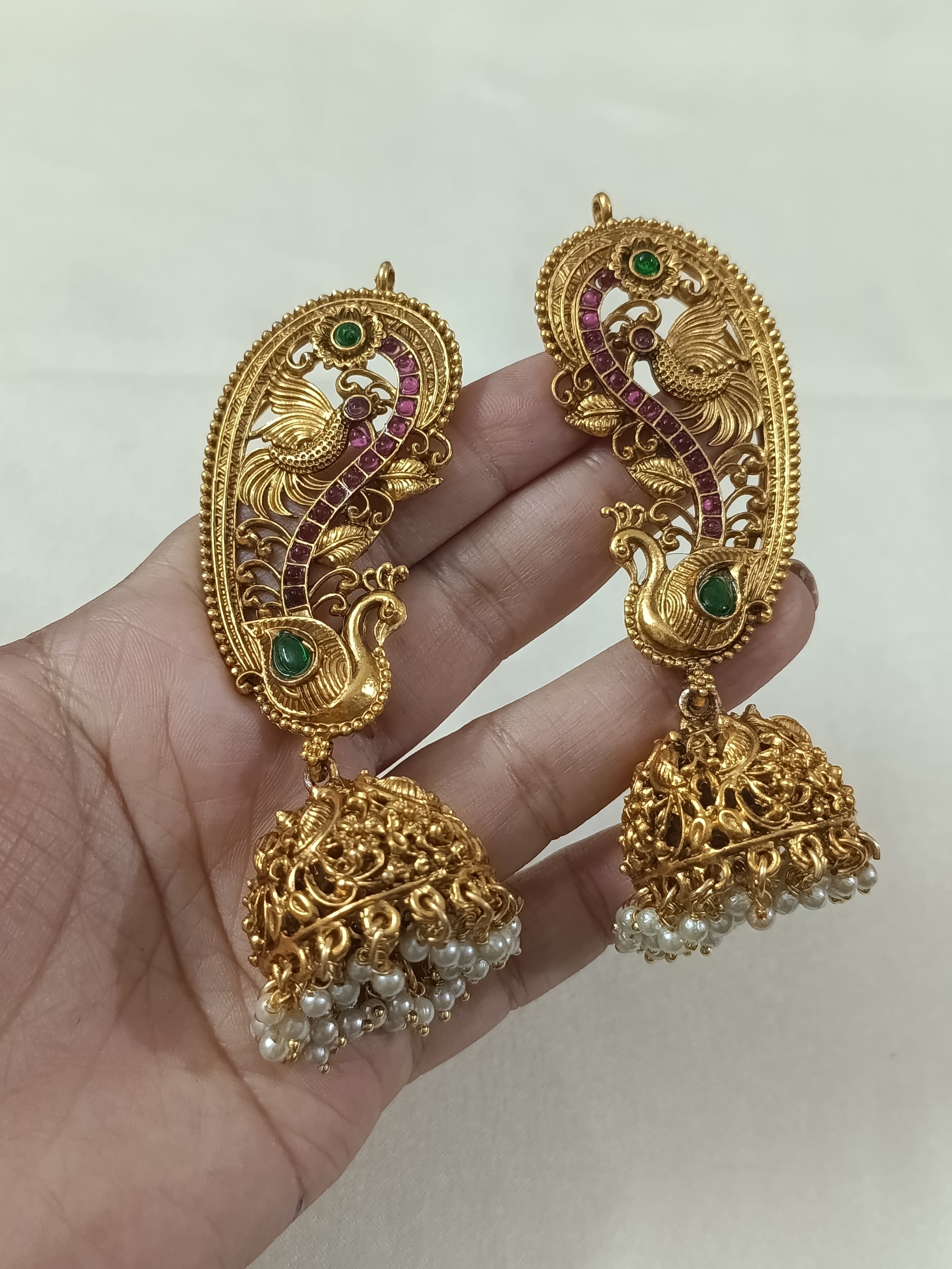 Peacock Bluetooth Jhumka