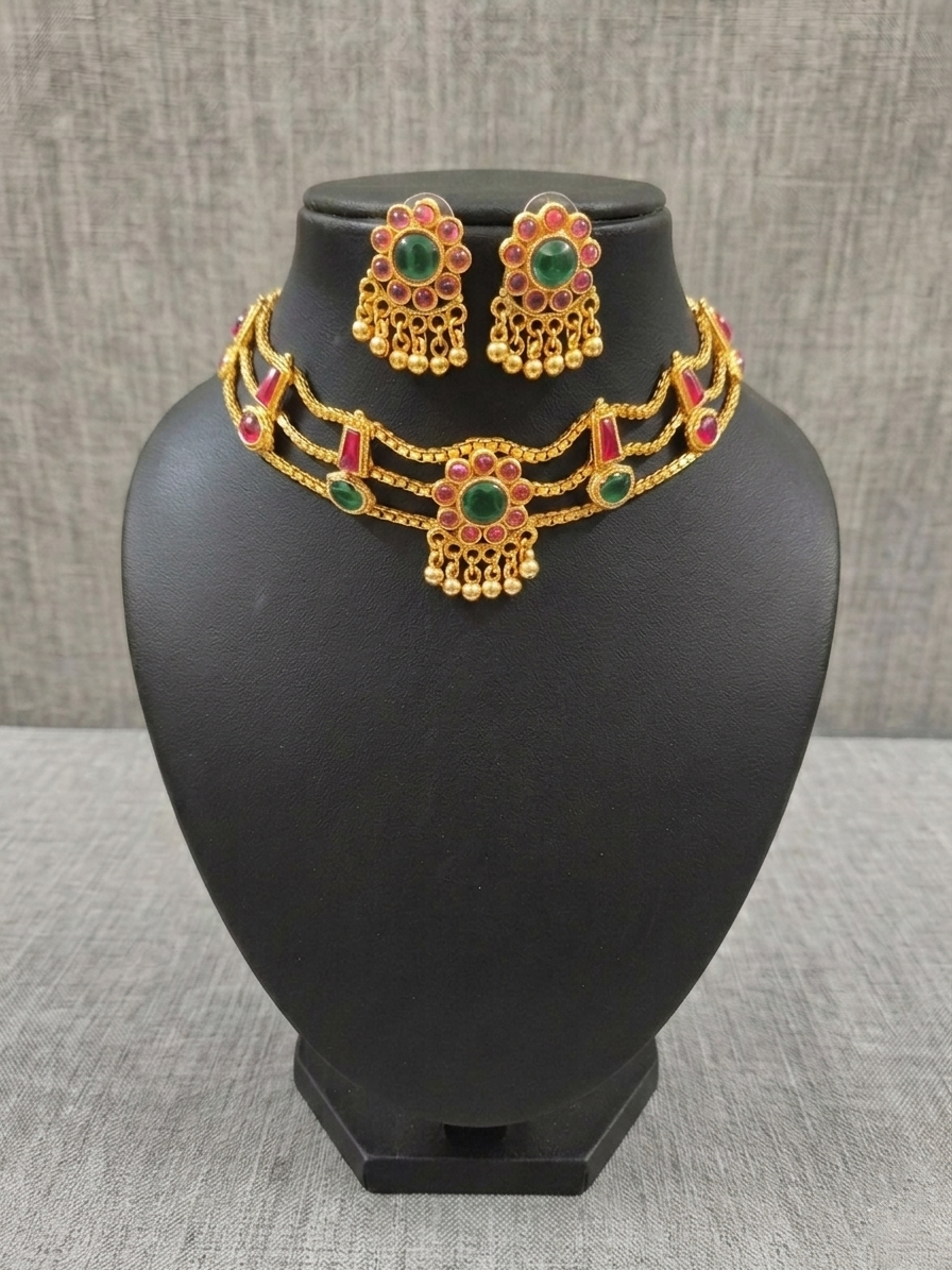 Palakka Choker Set V1