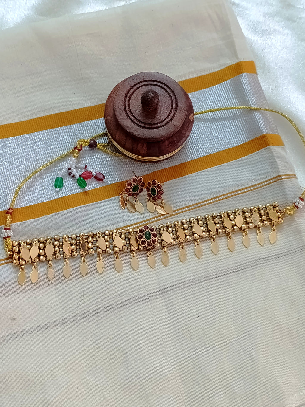Floral Elakathali Choker Set