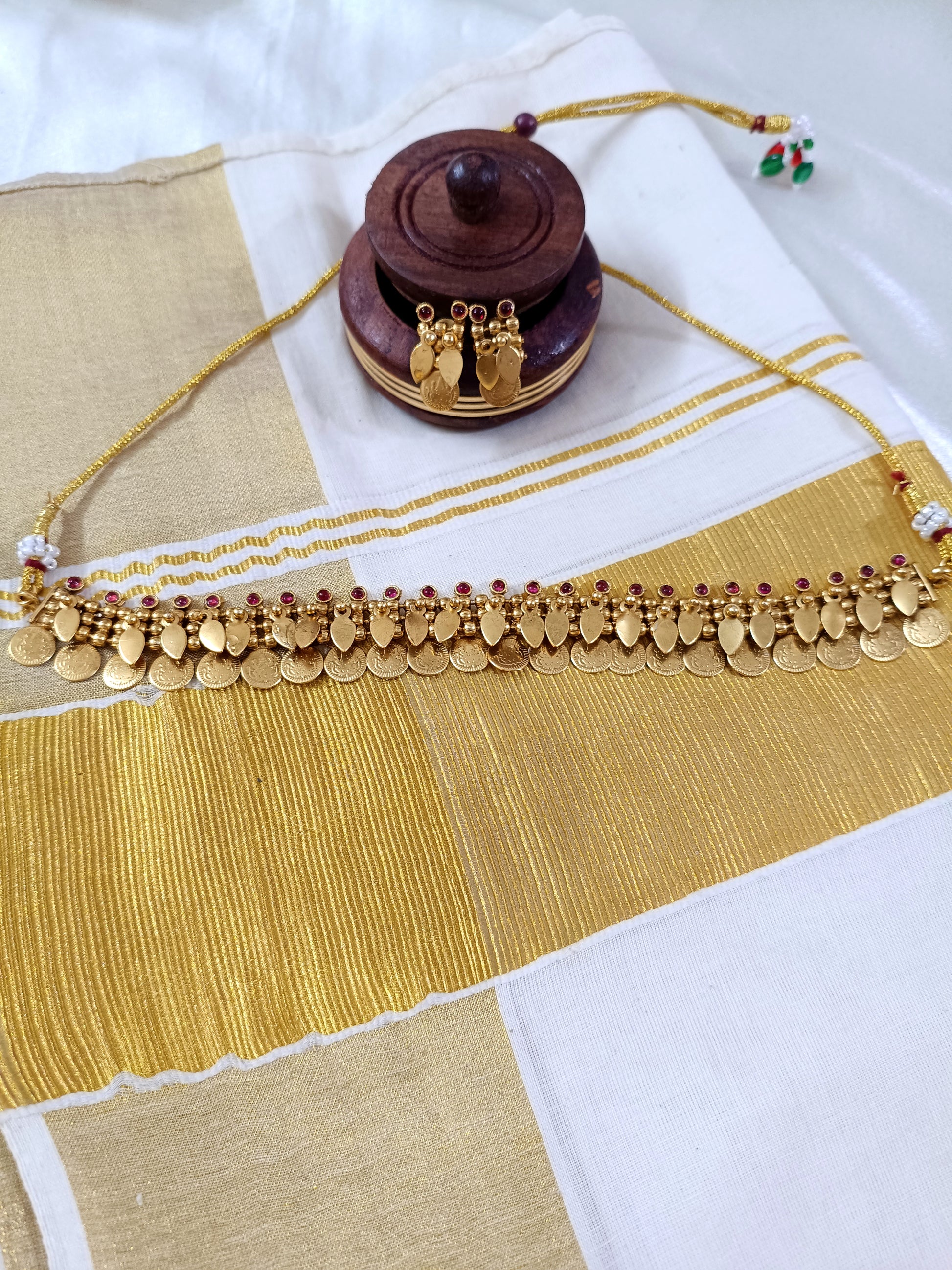 Elakathali Coin Choker Set V22