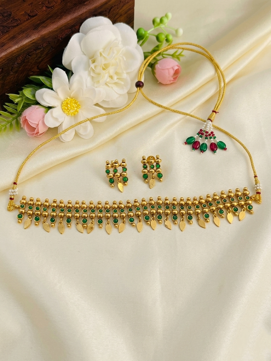 Antique Elakathali Necklace Set V2.0