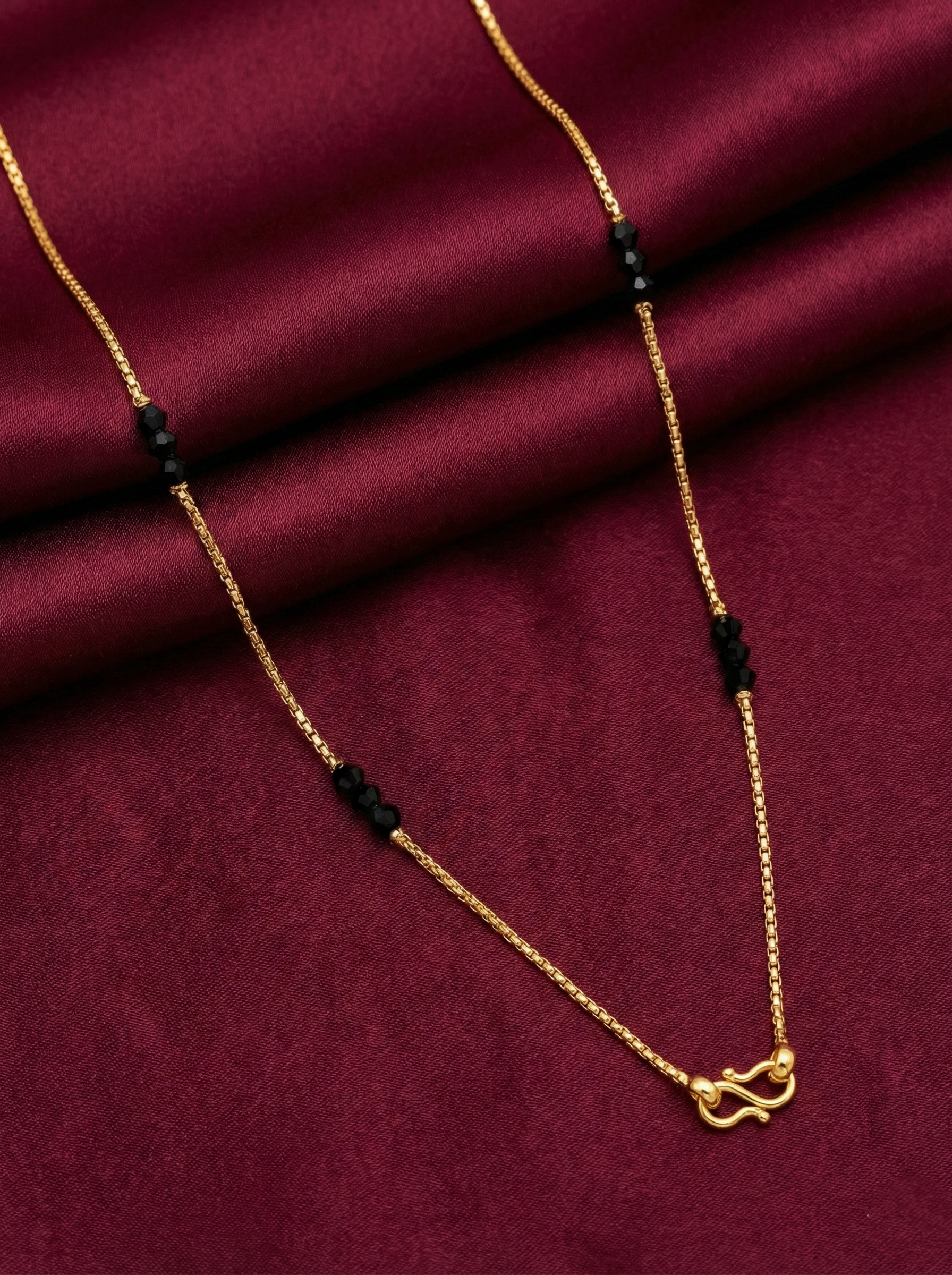 Micro Polish Black Bead Chain Set V1