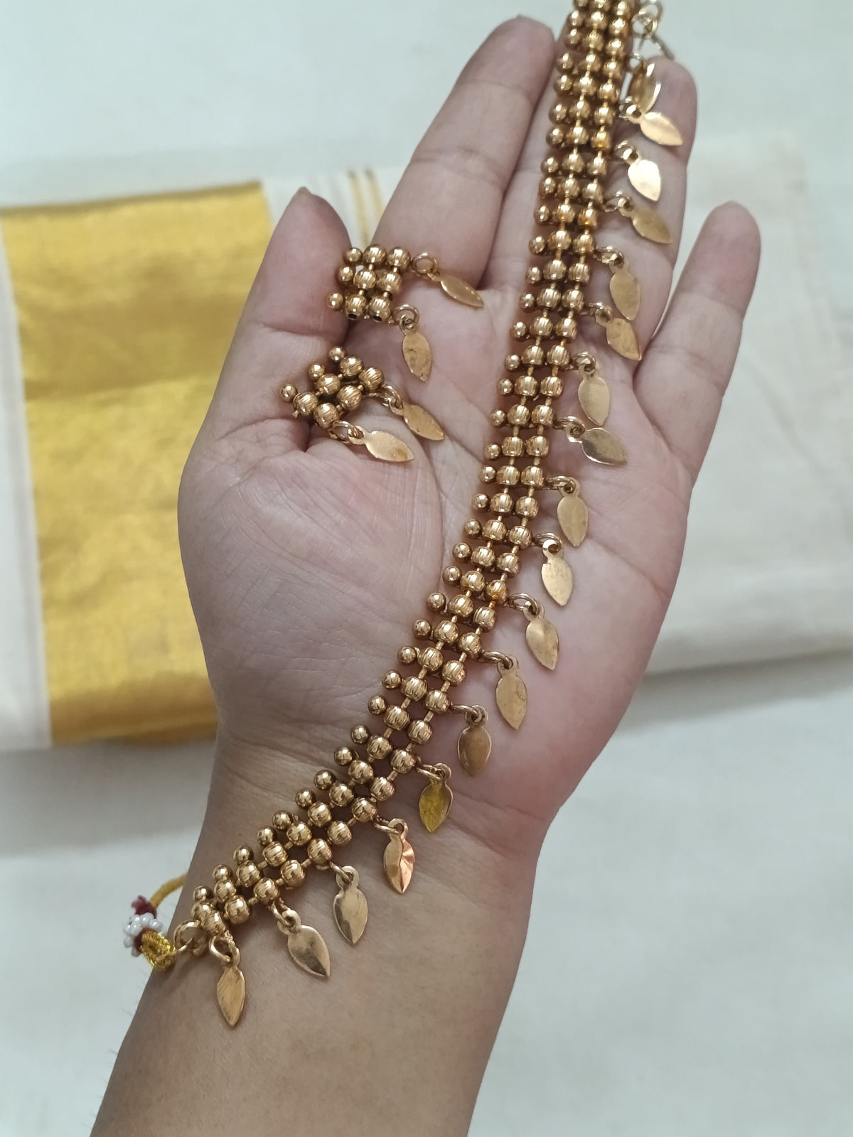 Matte Finish Elakathali Choker Set V32