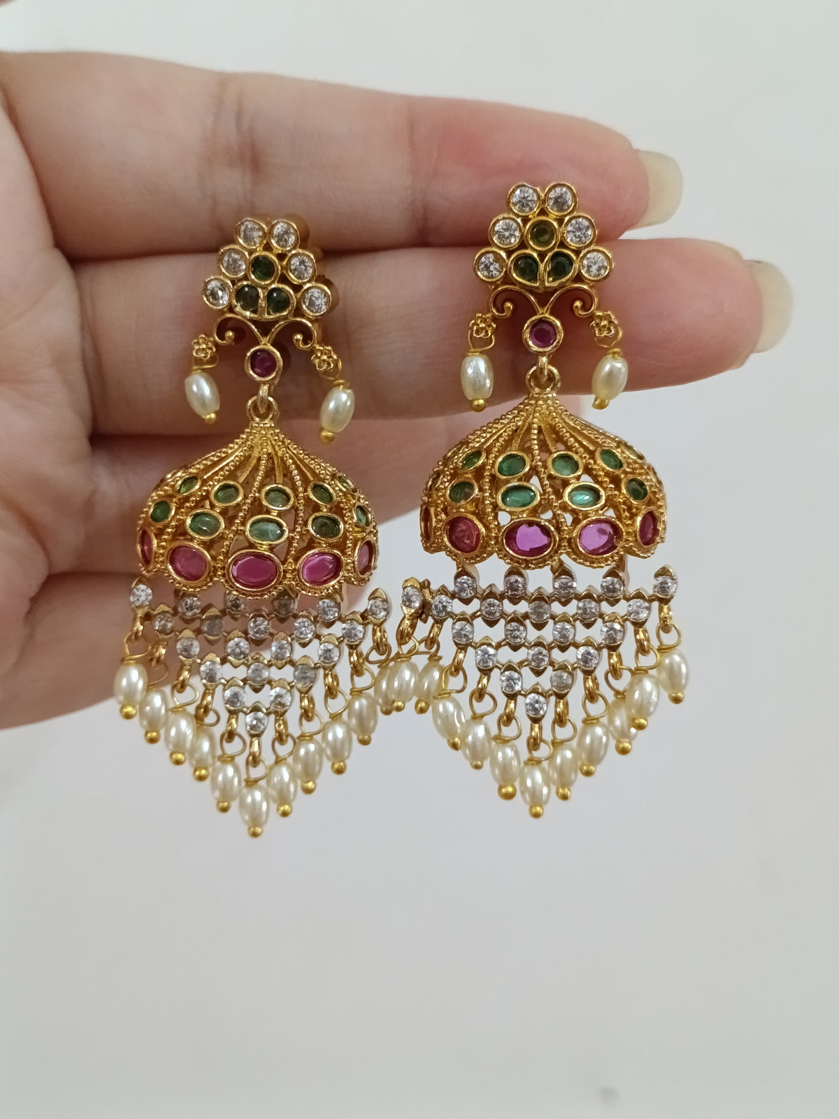 AD Jhumka Earring V15