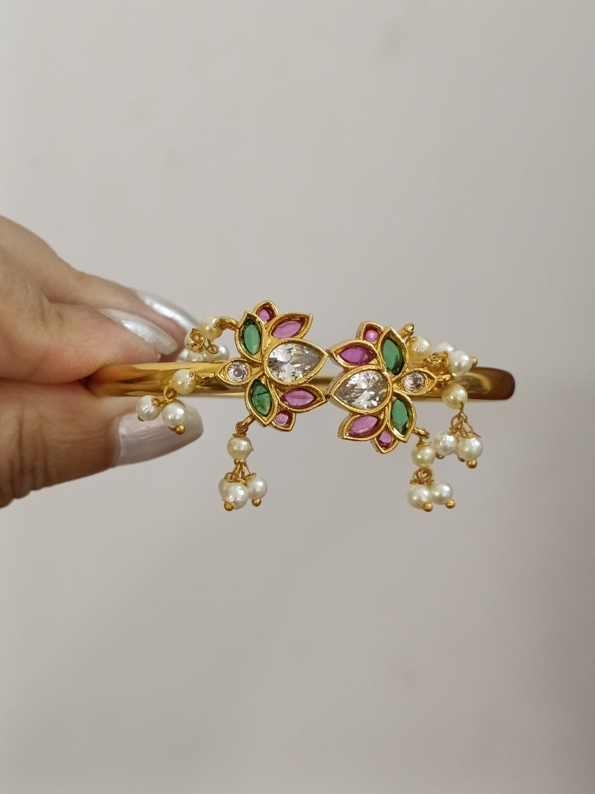 Lotus Adjustable Bangles