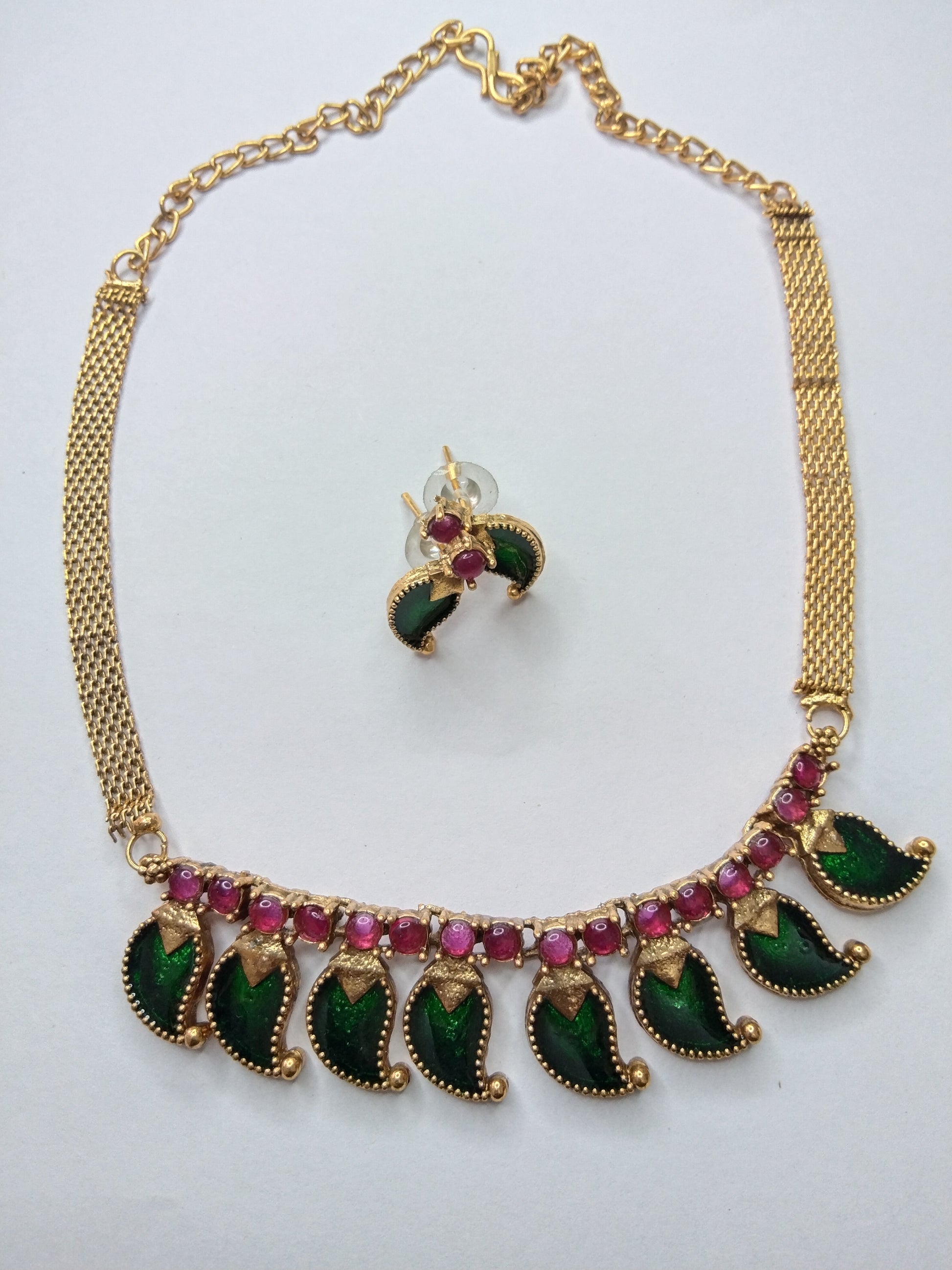 Palakka Mango Necklace Set