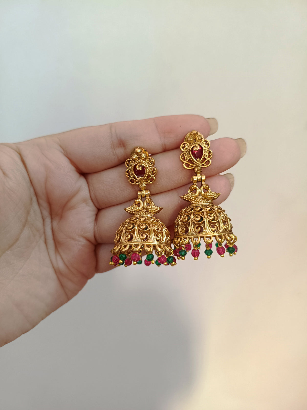 Non Idol Jhumka Earring V3