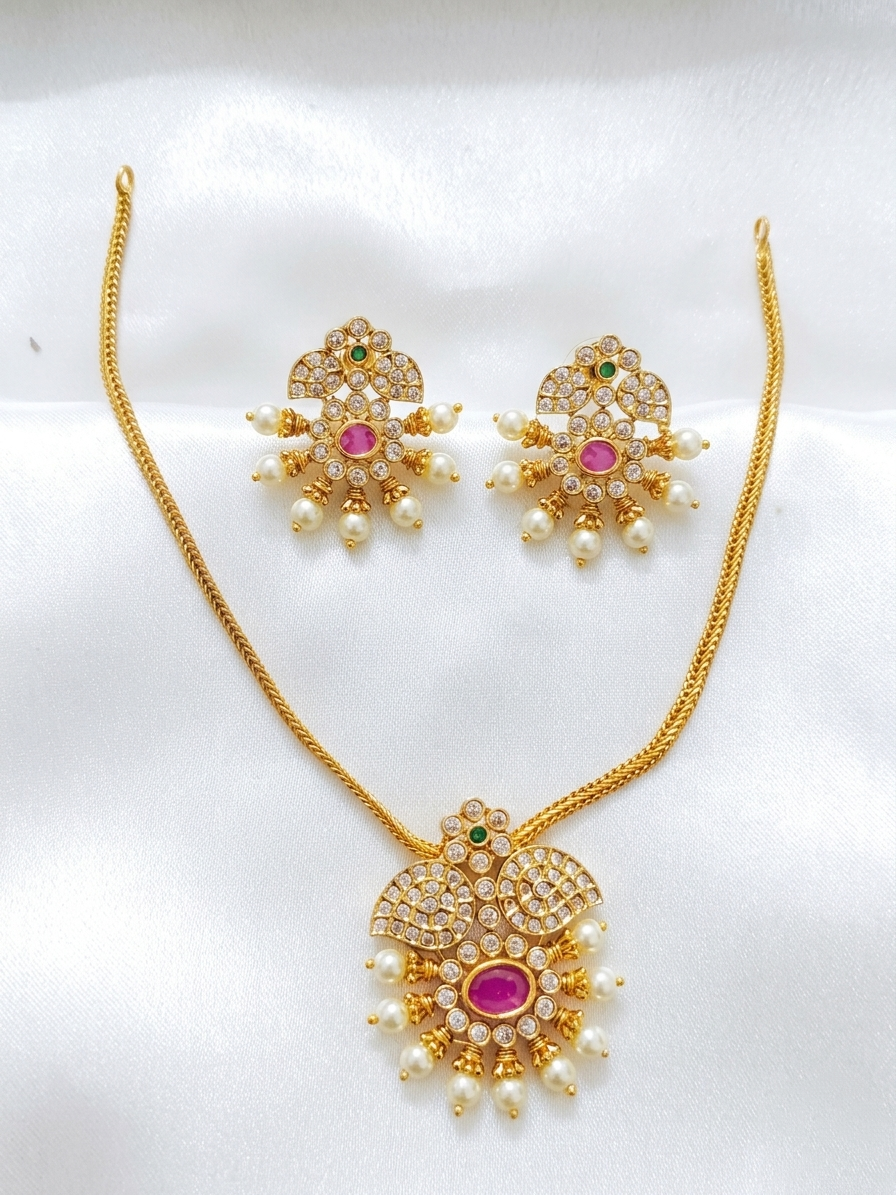 AD Pendant Necklace Set 25
