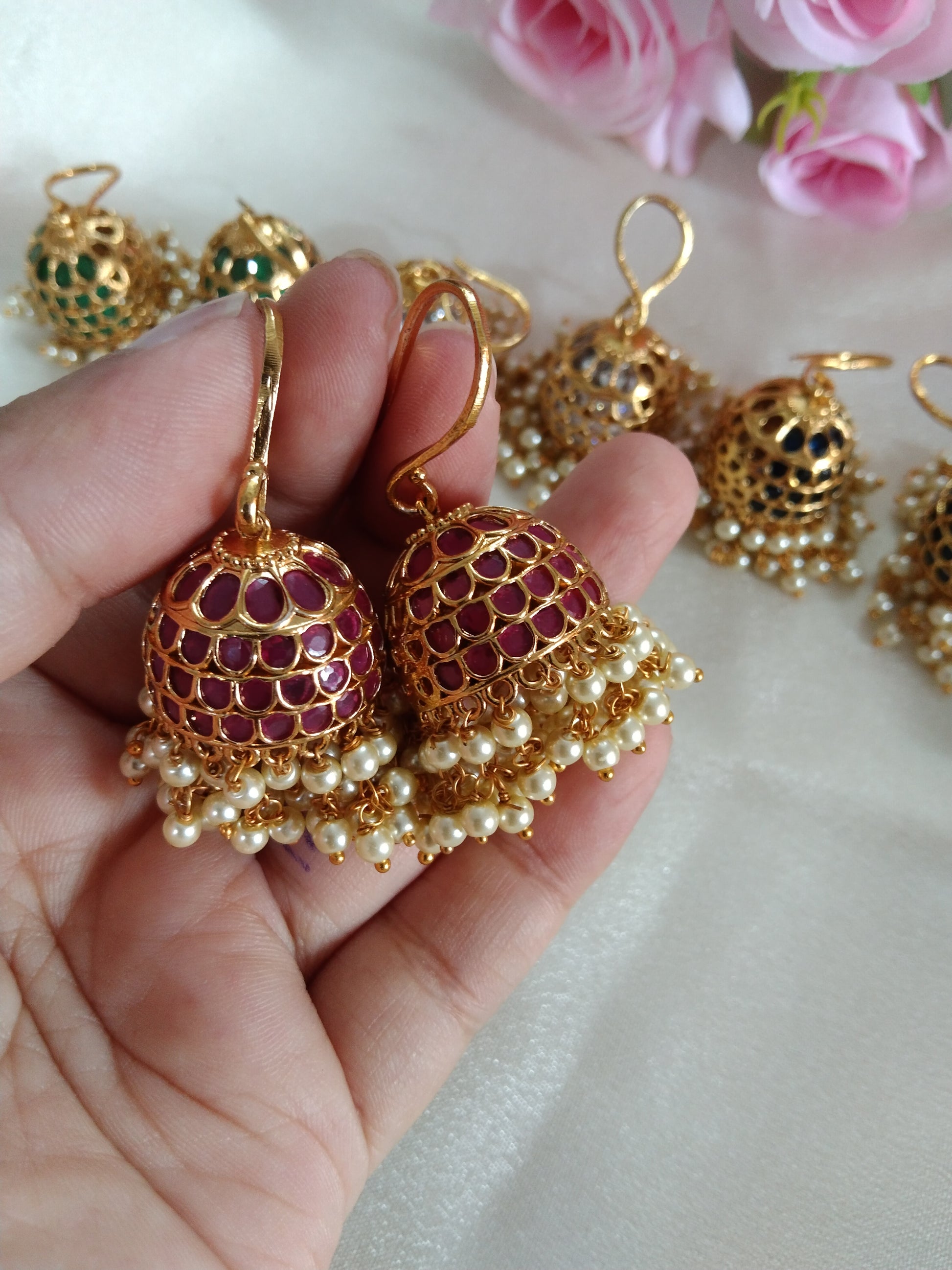 Hook Jhumka Earring V2
