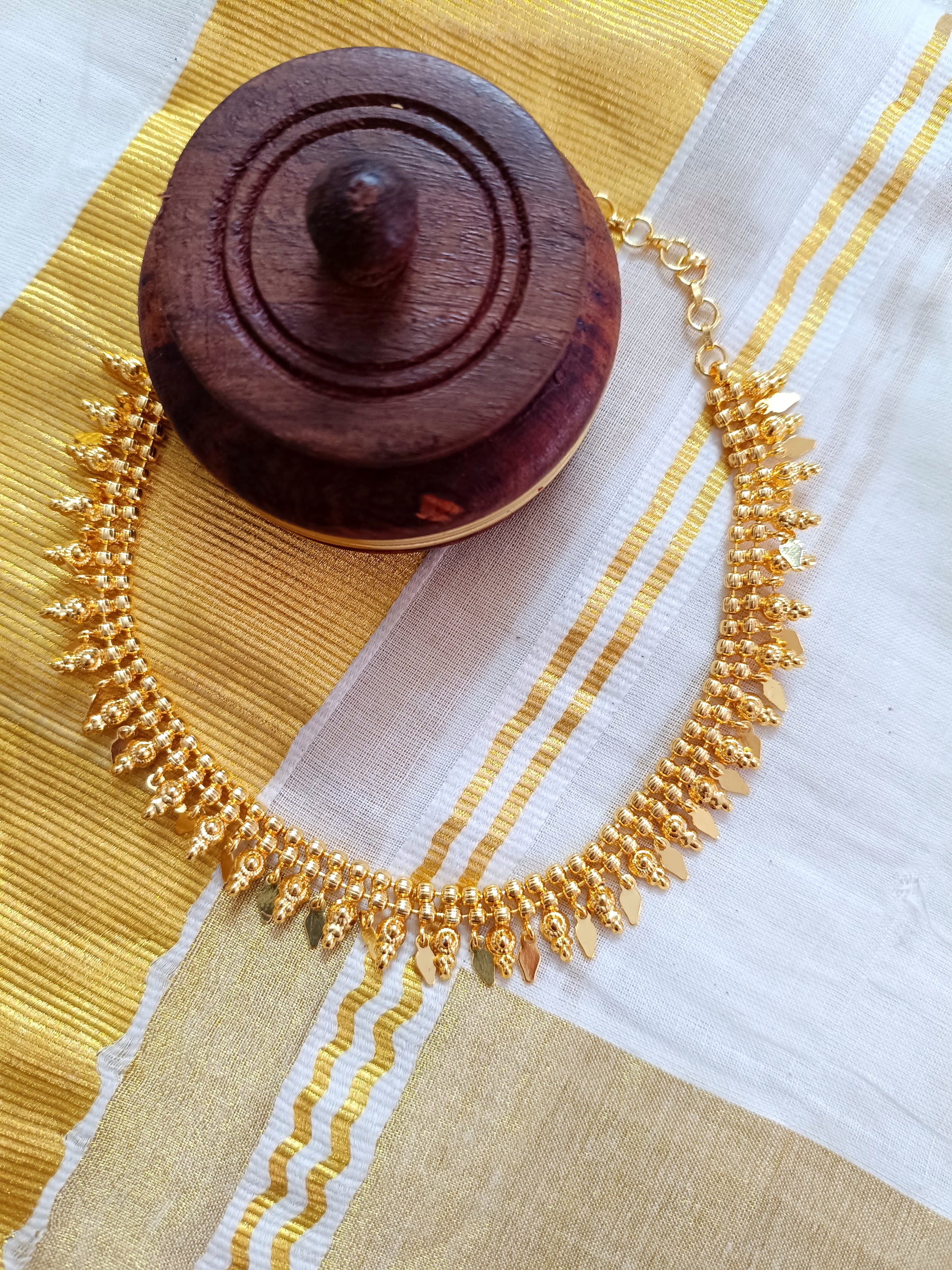 Micro Polish Simple Elakathali Necklace