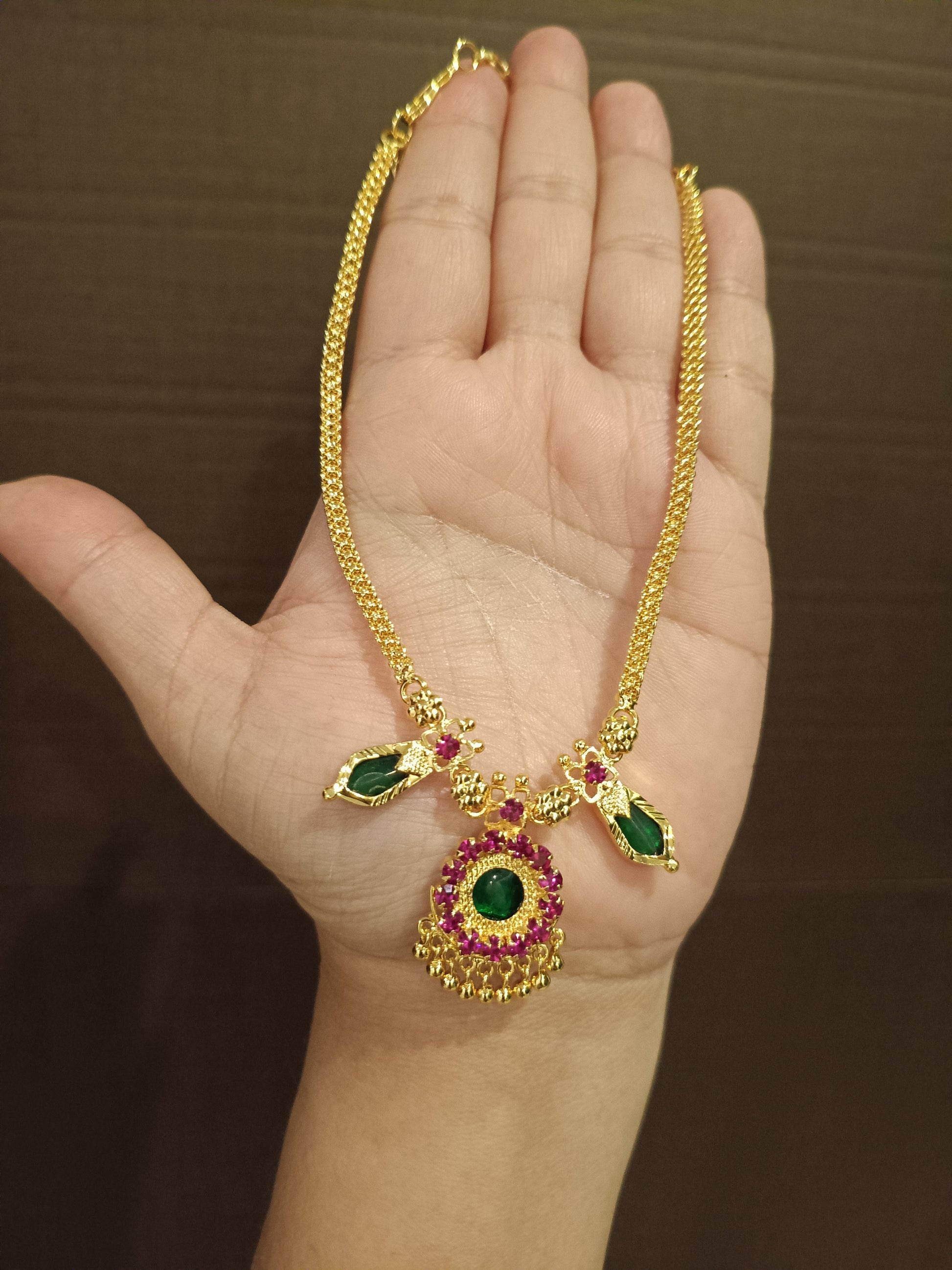 Micro Polish Nagapadam Necklace V1
