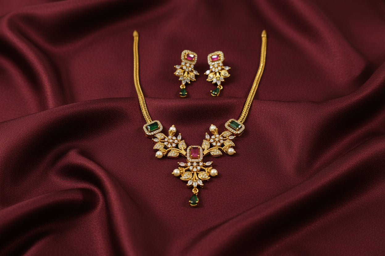 AD Necklace Set V63