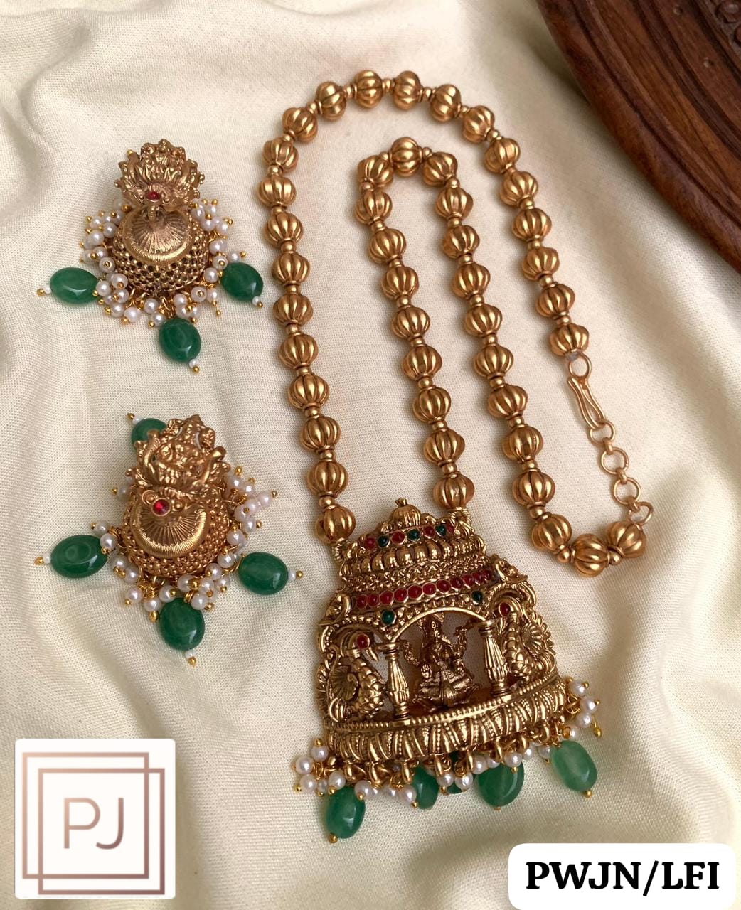 Lakshmi Gopuram Necklace