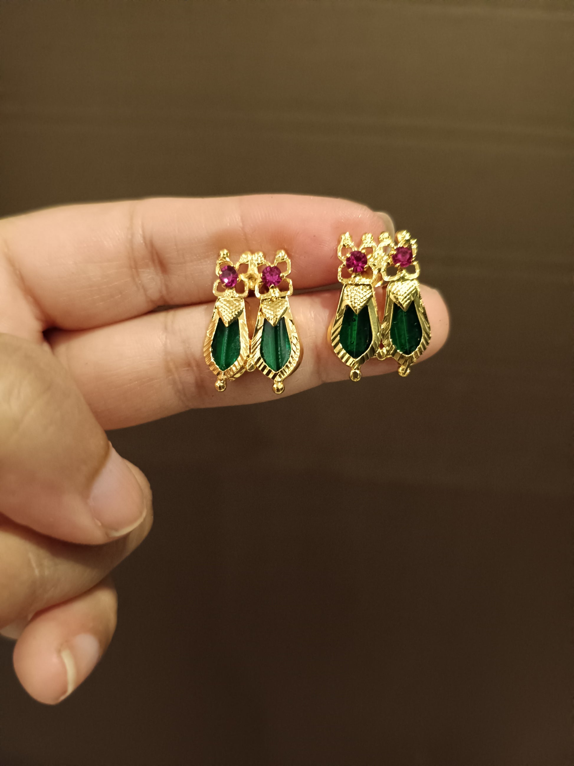 Micro Polish Nagapadam Earrings