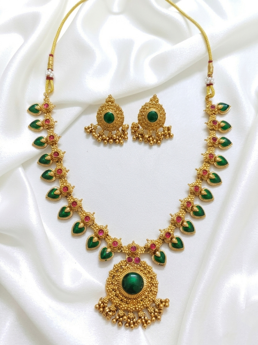 Palakka Necklace Set V3