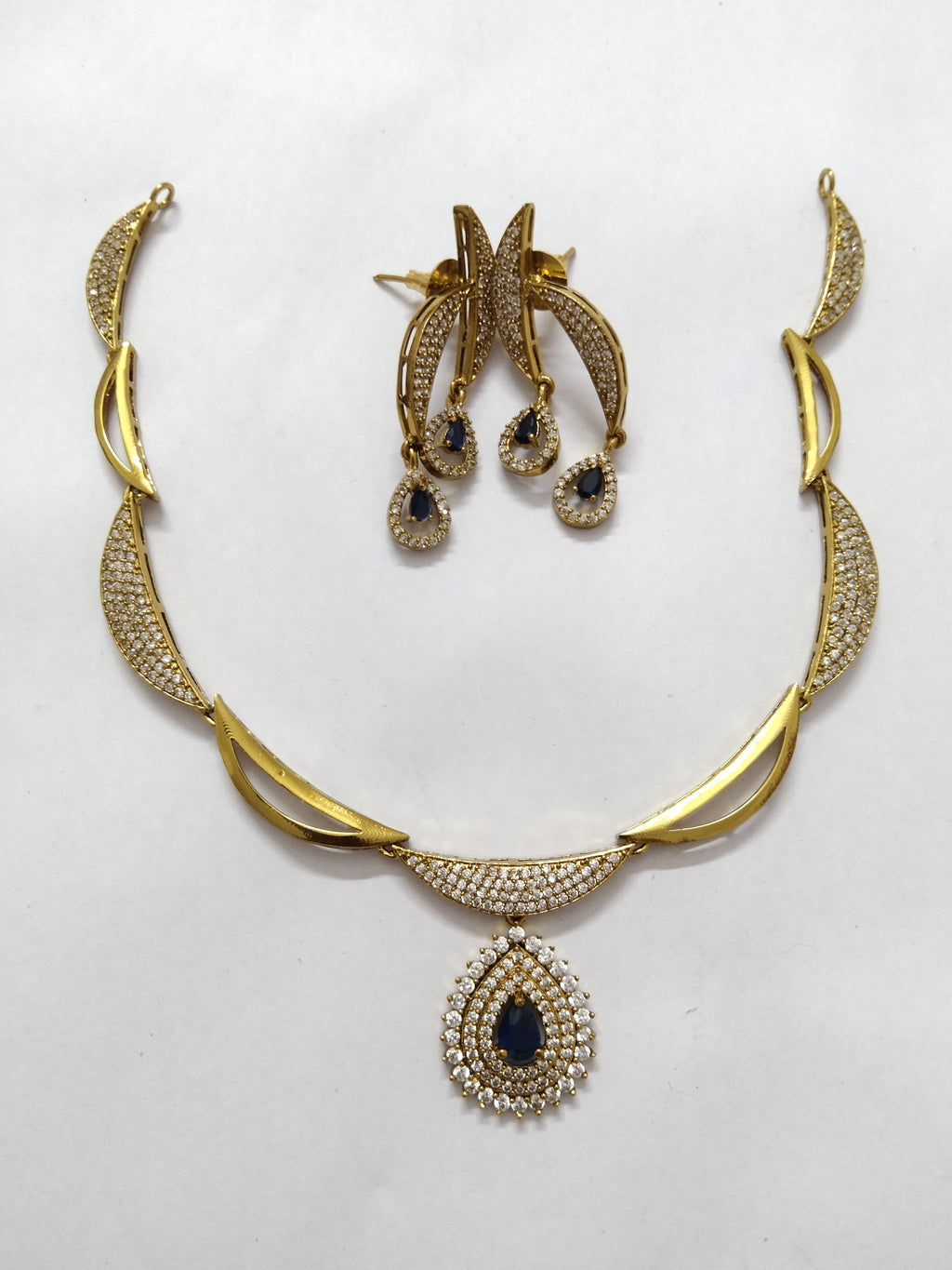 AD Stone Necklace Set v9