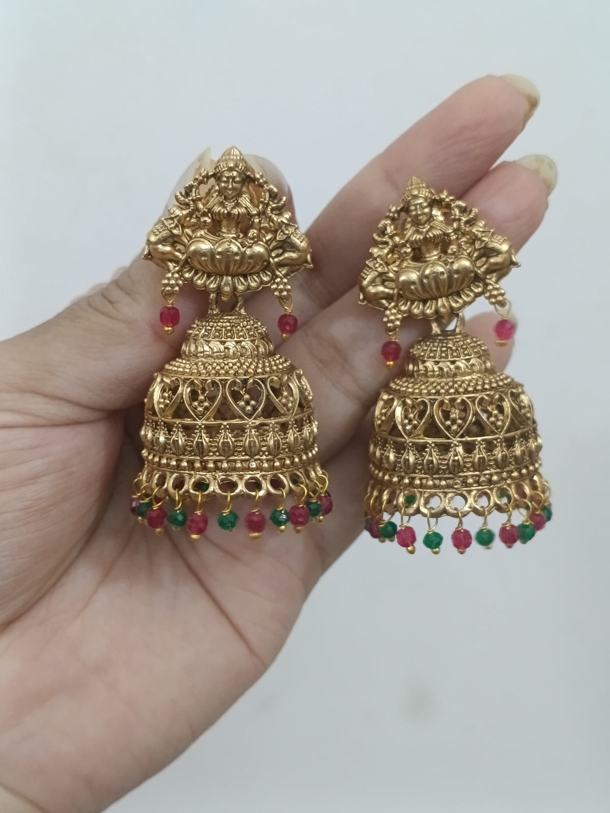 Lakshmi Jhumka Earring V8