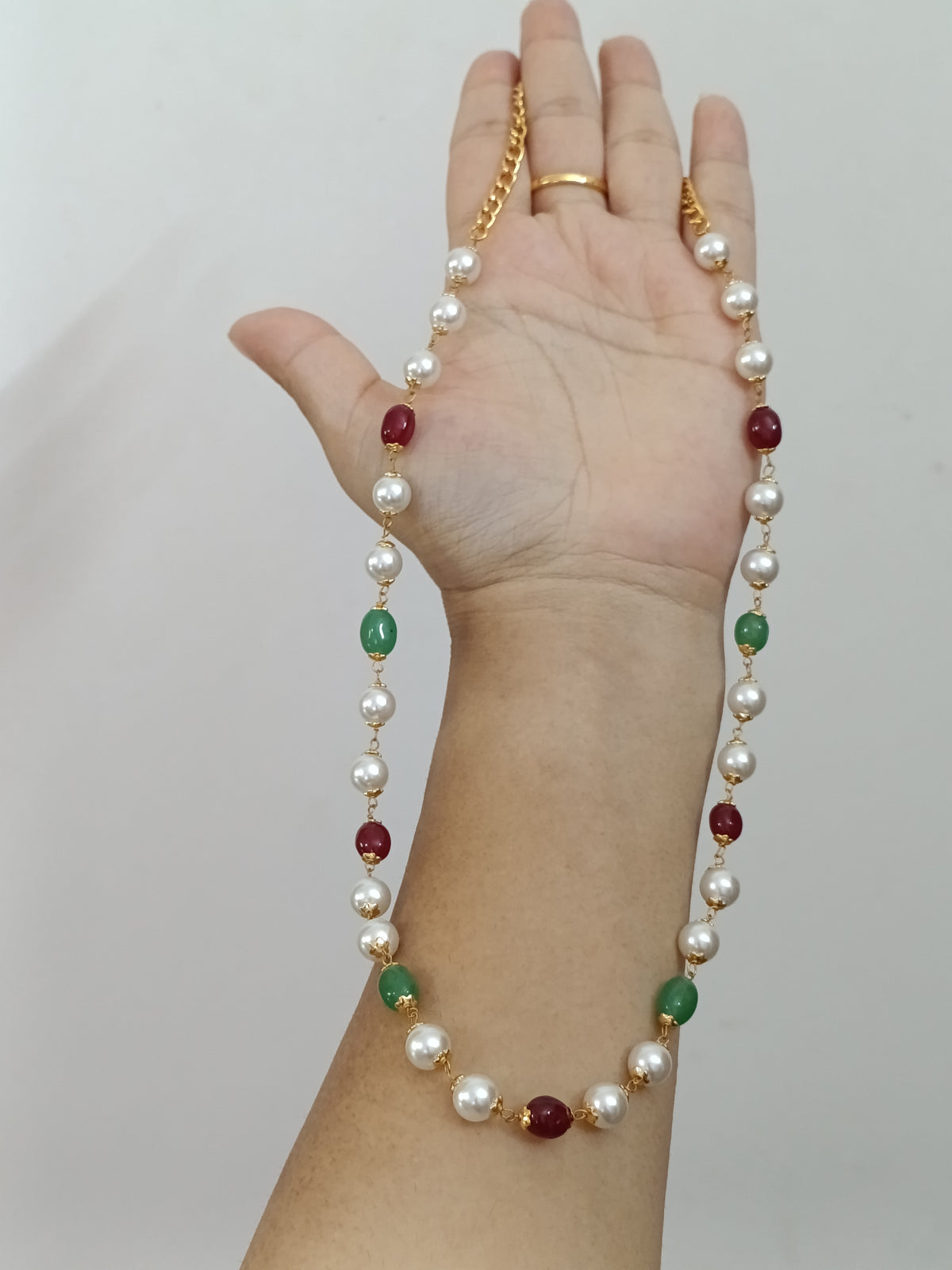 Pearl Mid Long Necklace V1