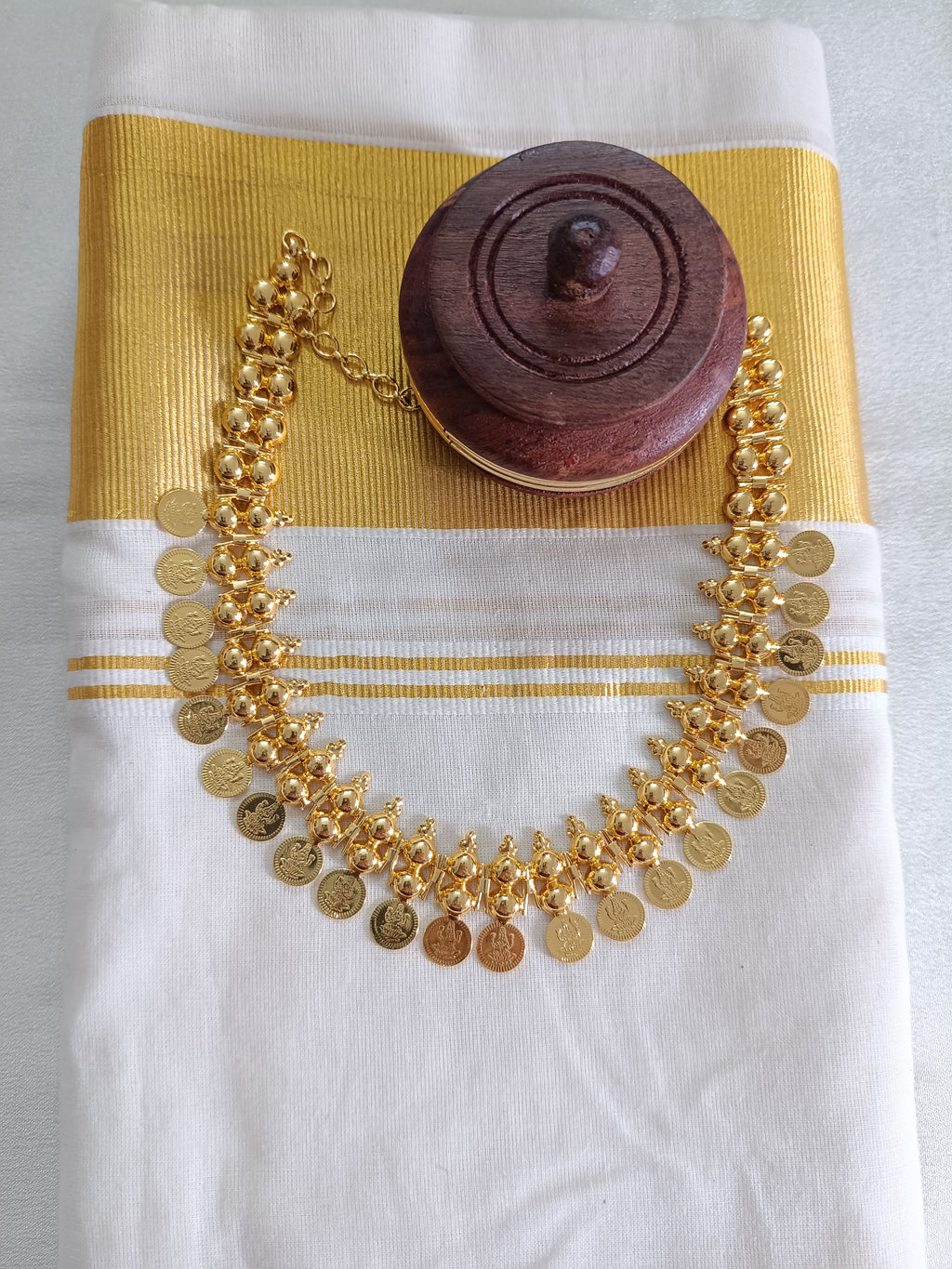Micro Polish Coin Necklace V2