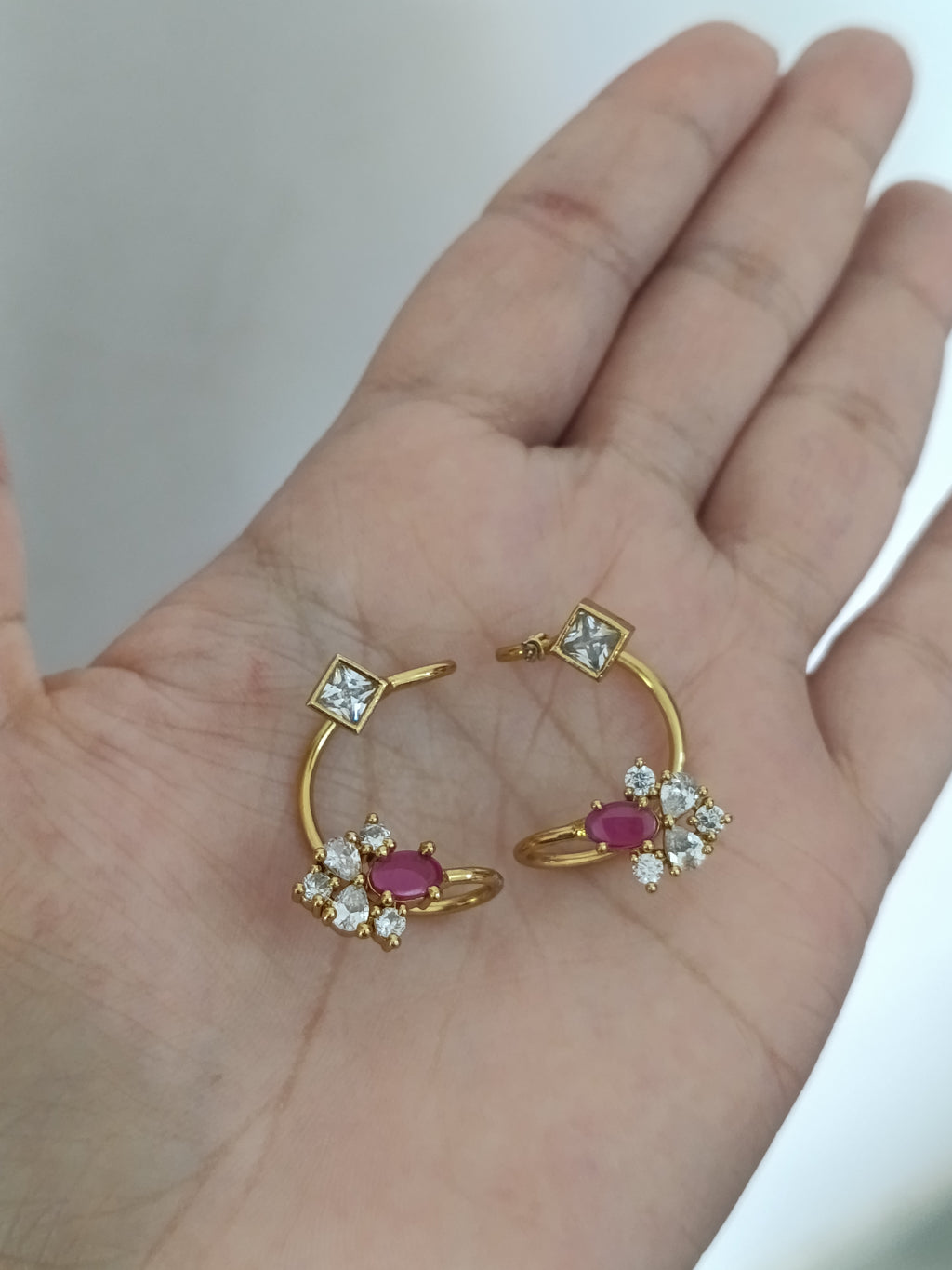 Floral Bugadi Earring V4