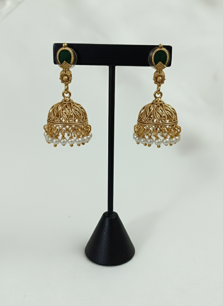 Petal Palakka Jhumka