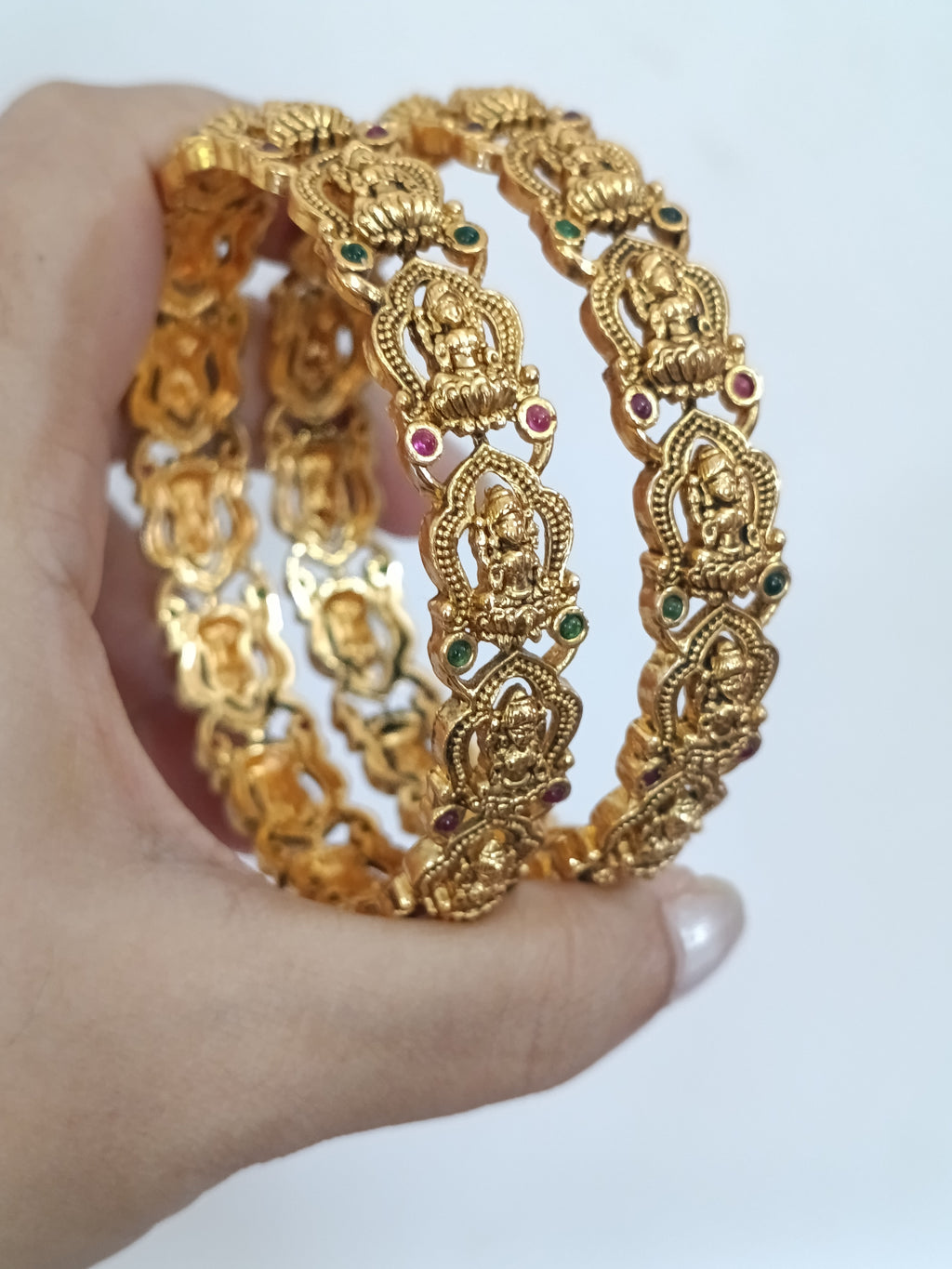 Lakshmi Broad Bangles Of 2 V2