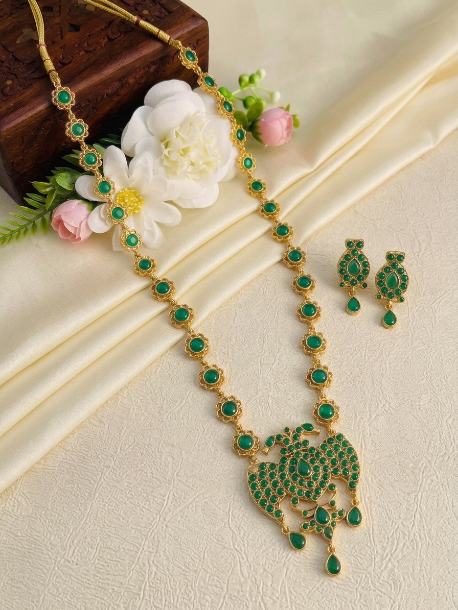 Garuda Long Necklace Set
