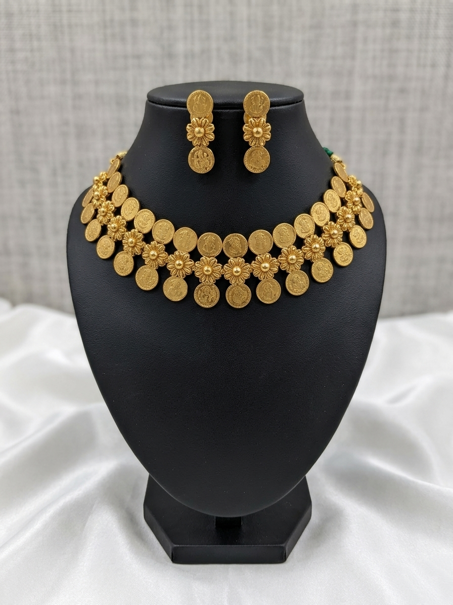 Coin Necklace Set V165