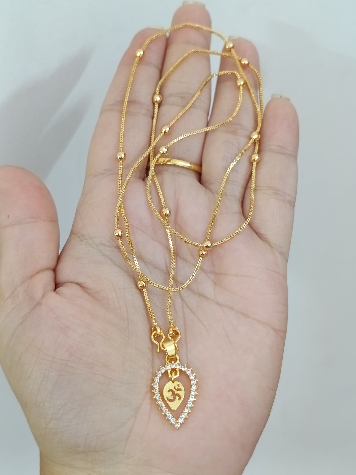 Micro Polish AD Thaali Chain