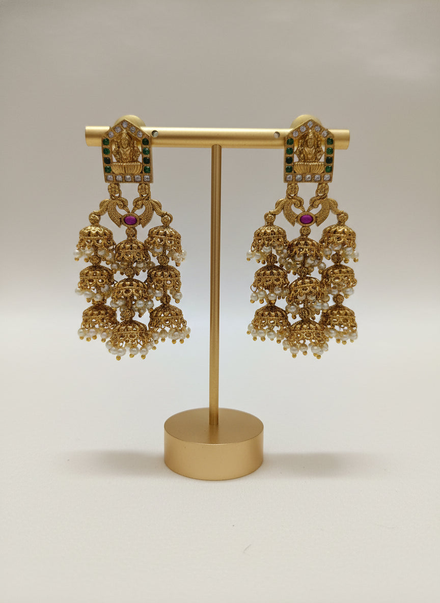Lakshmi Multi Layer Jhumka