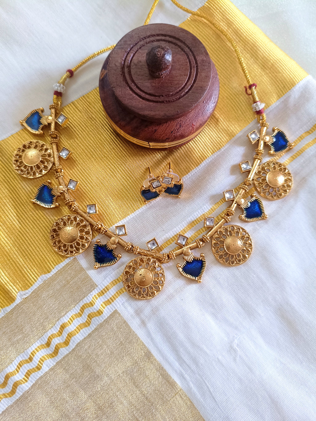 Coin Palakka Necklace Set V3