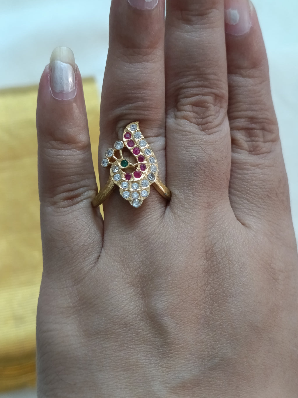 Panchaloha Vanki Finger Ring