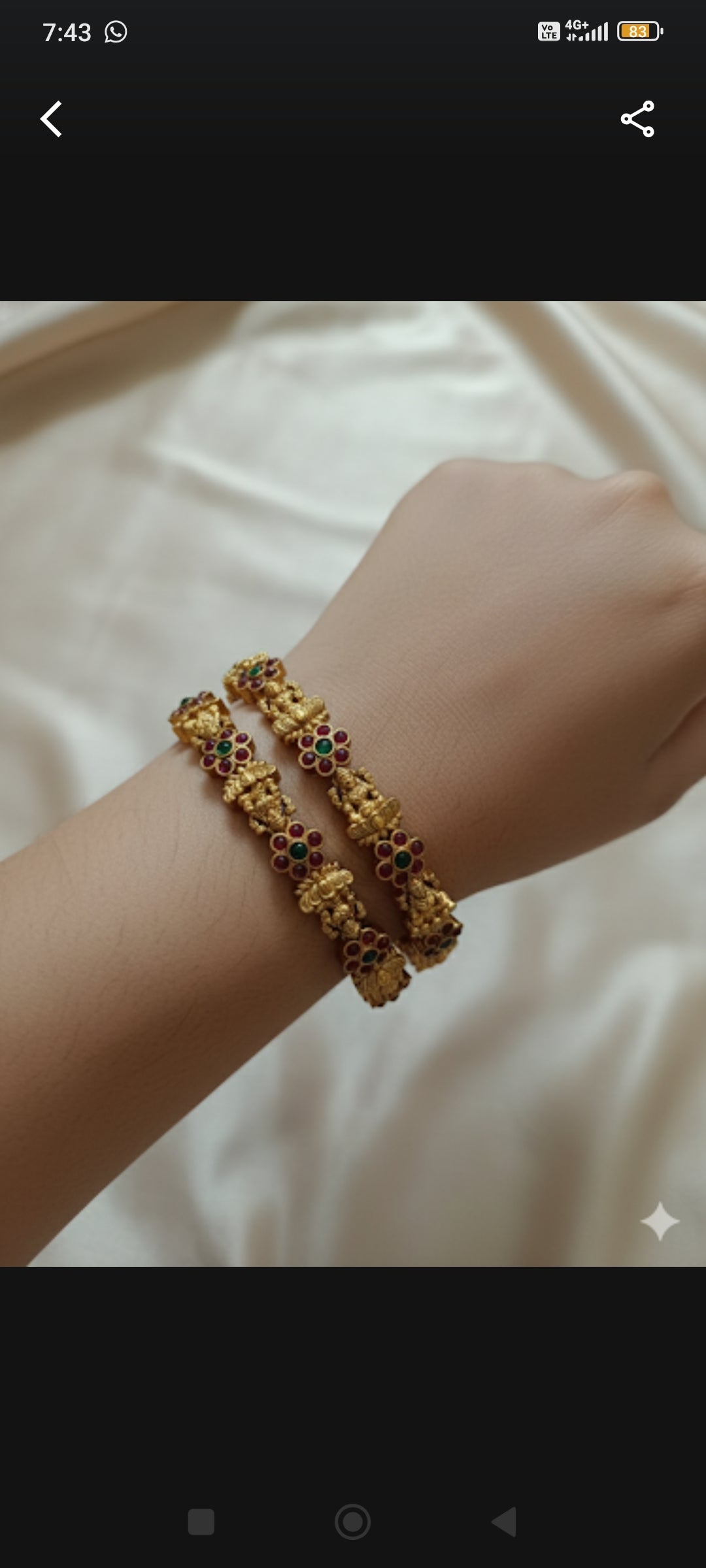Lakshmi Kemp Bangle Set of 2 V2