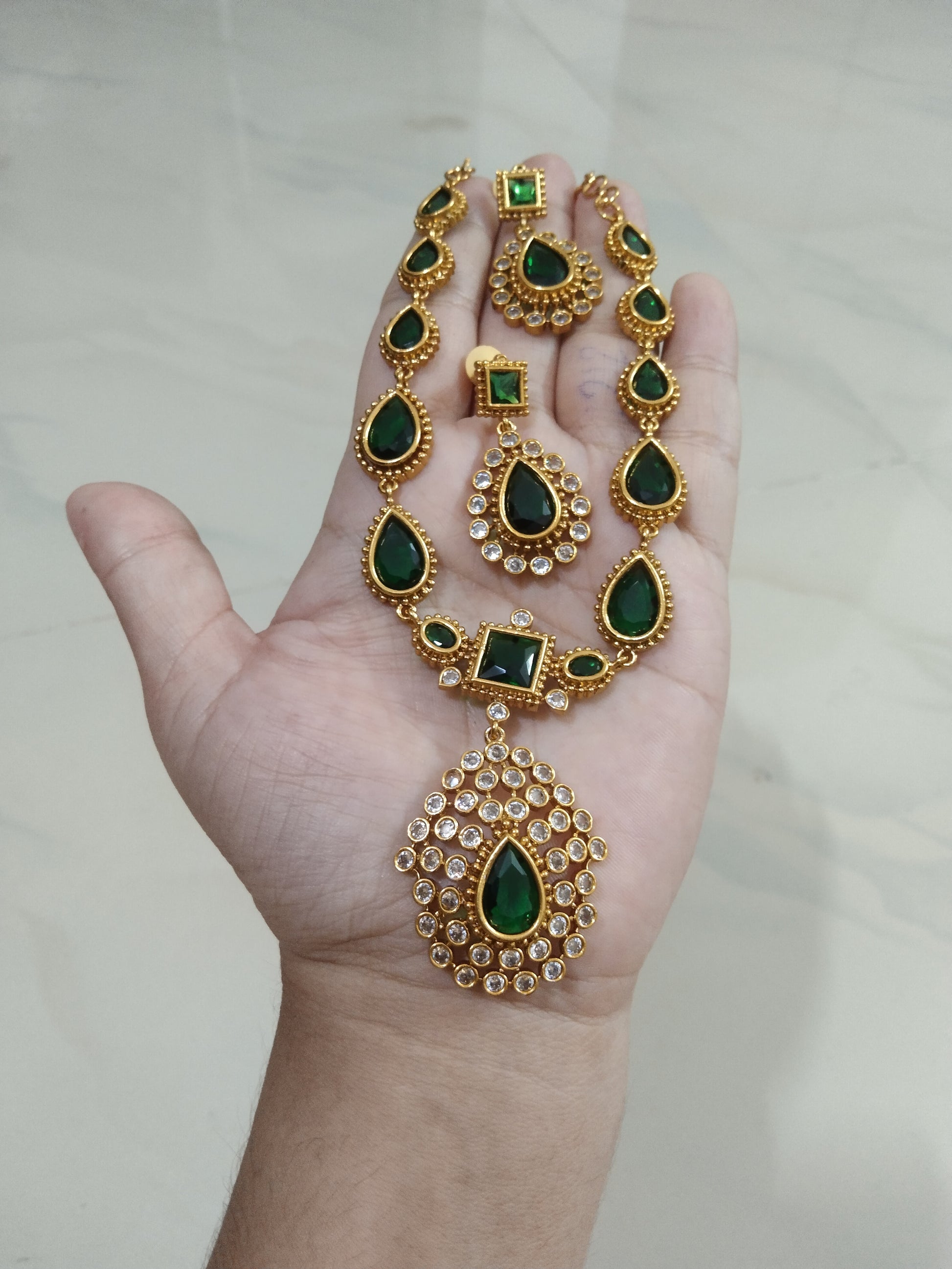 Jyothika Inspired Necklace Set