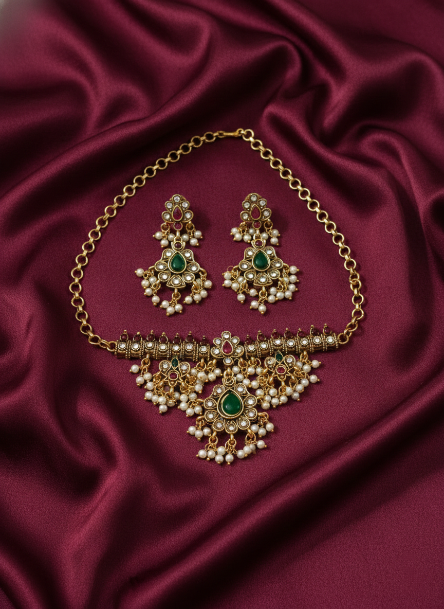 Low Budget Guttapusalu Choker Set