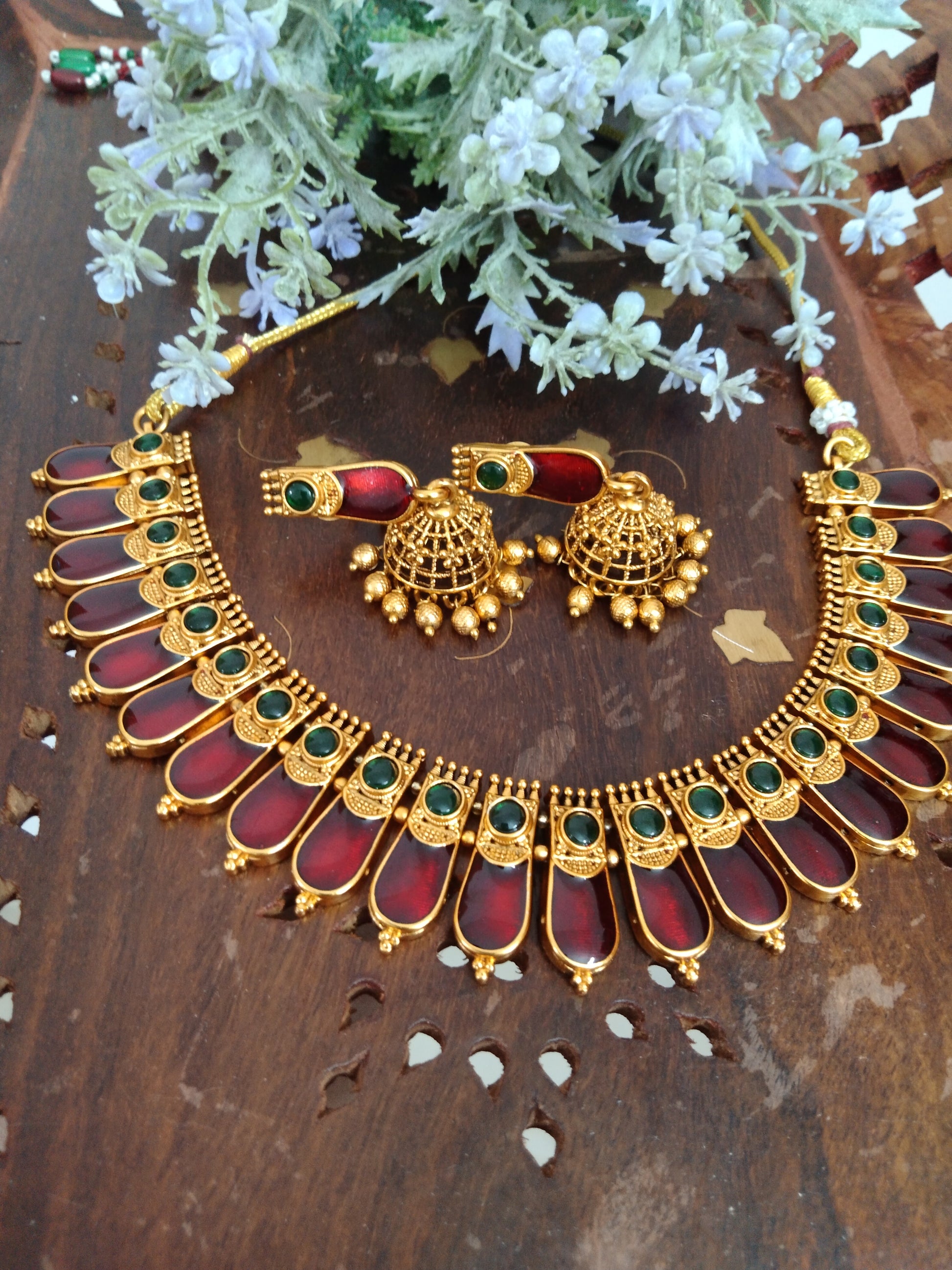 Nagapadam Necklace Set V3