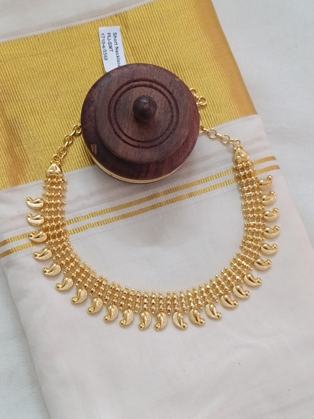 Micro Polish Mango Necklace V2
