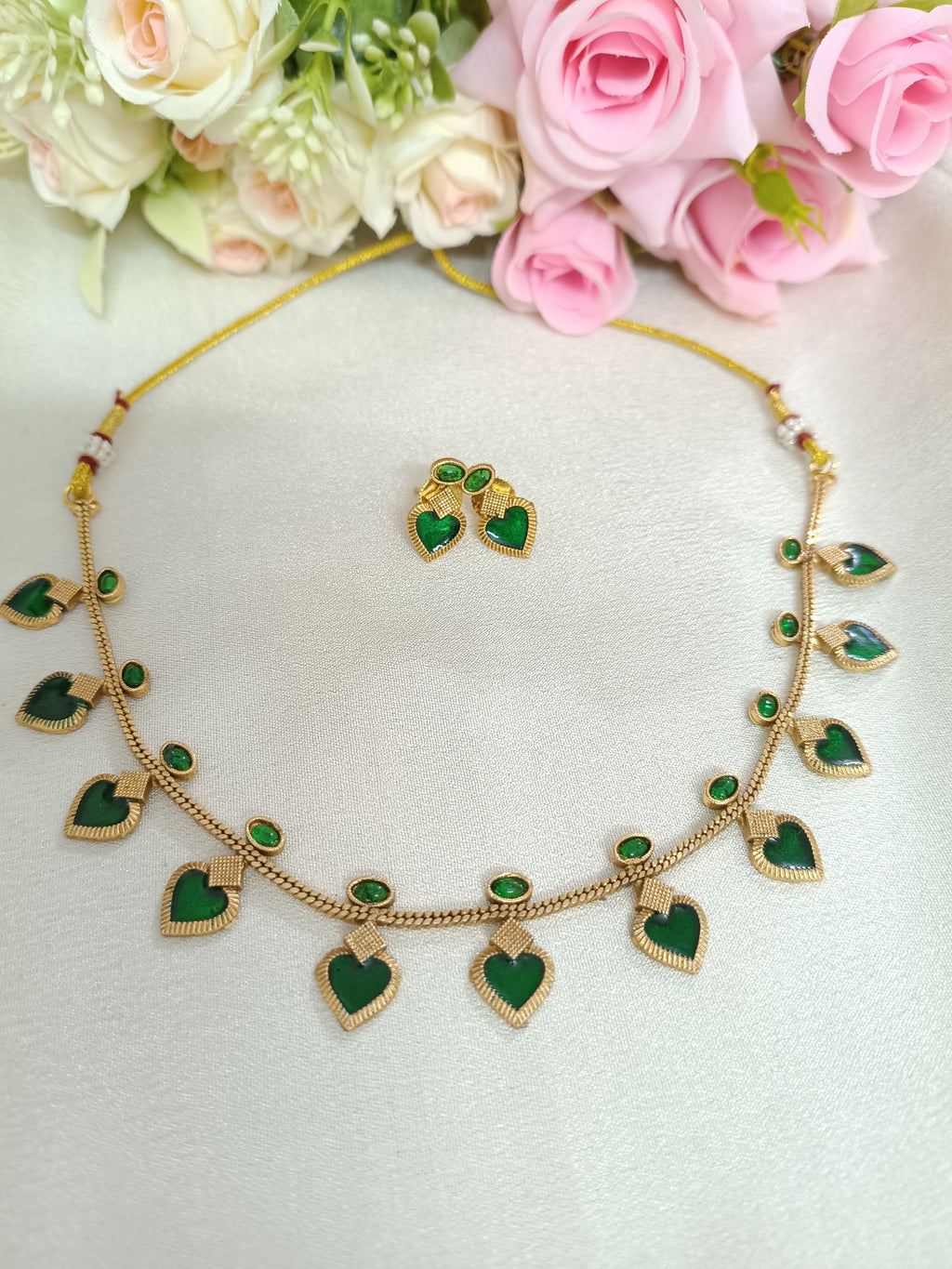 Palakka Necklace Set V9