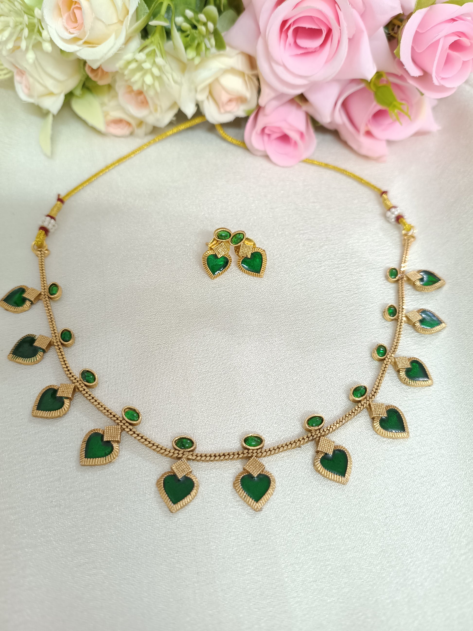 Palakka Necklace Set V9