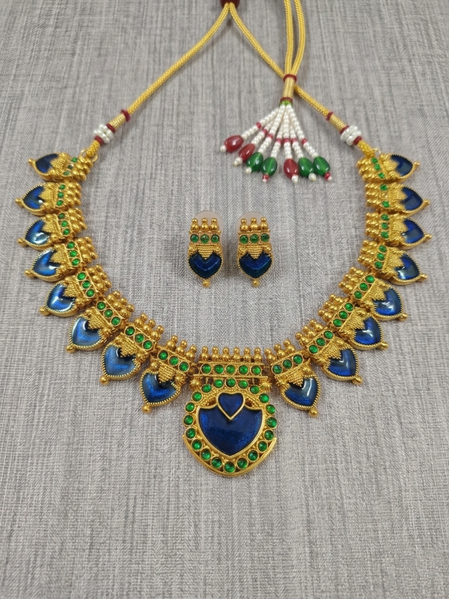 Palakka Necklace Set V173