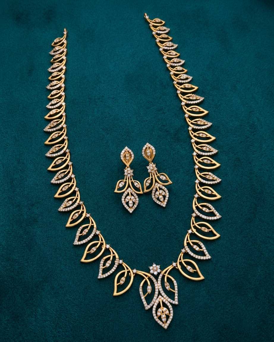 Non Idol Long Necklace Set V3